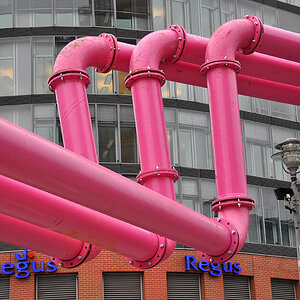 pink tubes