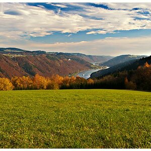 Donaublick von Flenkenthal Richtung Osten