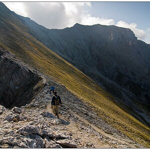 wandern auf den Schrocken