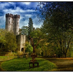 Burgruine in Gerolstein/Eifel