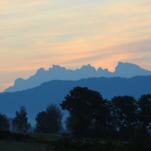 Sextener Dolomiten im Morgenlicht