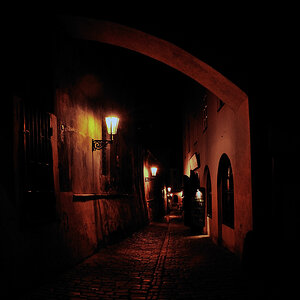 gasse in prag