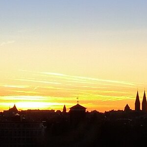 Bremen Abendpanorama