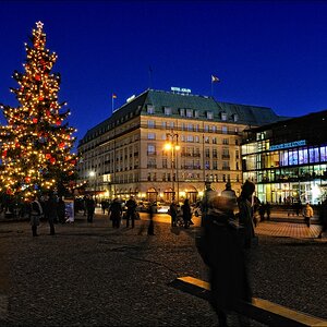Hektik am Adlon