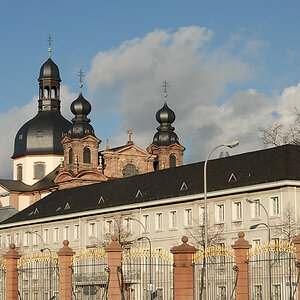 Blick zur Kirche
