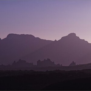 Abendstimmung am höchsten Berg Spaniens