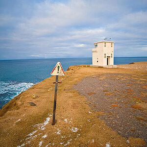 leuchtturm bjargtangar nordwestisland