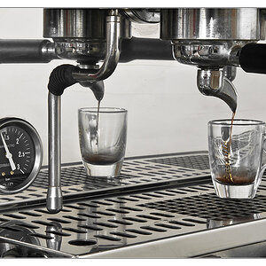Espresso geblitzt
