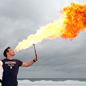 Paddy der Feuerspucker