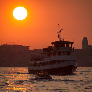 Sundowner auf dem Canale di Giudecca 5152