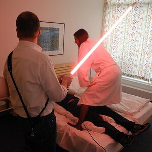 Darth Vader in skurriler Situation