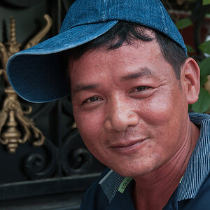 Ho Chi Minh
Stadt
Tien
Saigon
Cyclo
Fahrer
Portrait
Street Fotografie