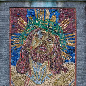 Jesus with one Eye