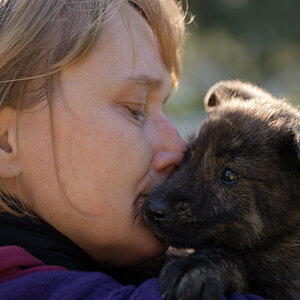 Schatzy mit Hundebaby
