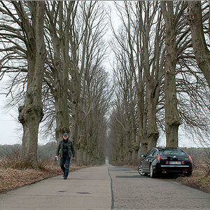 Allee und Klaus