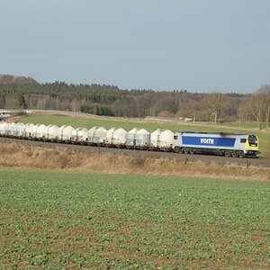 Maxima der MEG mit 59225 Rüdersdorf   Regensburg   2800t Zement 600m zwischen Reuth iV und Gutenfürst