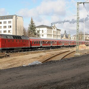 RE 16573 Weimar Chemnitz Fußballsonderzug