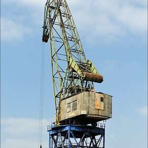 Hafen Duisburg - 06.04.2012 - Kran 1958