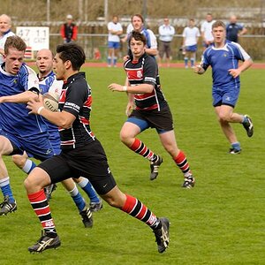 Rugby Memmingen Eagles gegen RFC München in Memmingen am 21.04.2012.