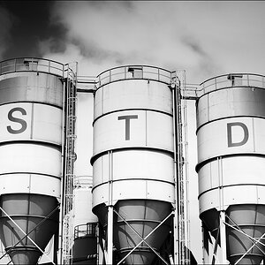 Hafen Duisburg - 06.04.2012 - STD Silos