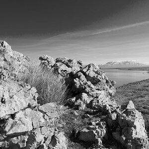 Antilope Island und Wasatch Mountains - Utah