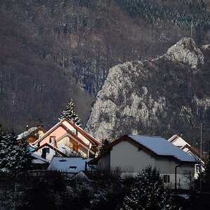 Ebene über6km, Haus Bergabstand 4Km