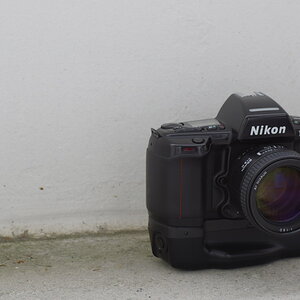 Nikon F90X
mit MB10 & Nikkor AF 85mm f1,8D
