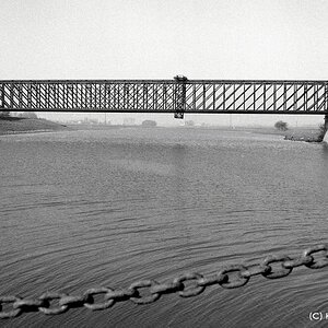 Altrheinbrücke Griethausen
aufgenommen 1977