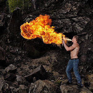 It`s on fire