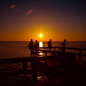 P12 1195
D800 - Nikkor 28-300 VR
USA - Florida - Sanibel Island - Sunset am Pier