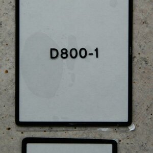 GGS für die Nikon D800 / mit Schutzfolien