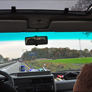 on the road
