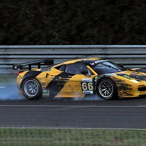 Le Mans 2012
Ferrari mit Kampfspuren