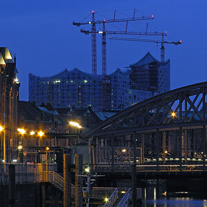 Blaue Stunde in HH