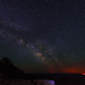 Milkeyway am Grand Canyon North Rim