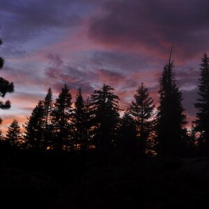 Yosemity Sonnenuntergang