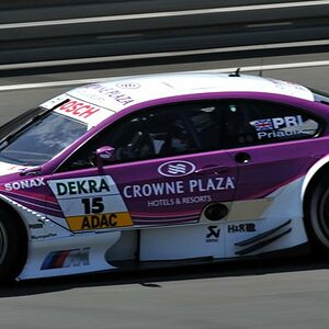 Andy Priaulx - BMW Team RBM - Crowne Plaza Hotels BMW M3 DTM
