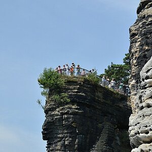 Aussichtspunkt auf der Bastei