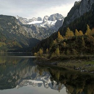 Gosausee im Herbst