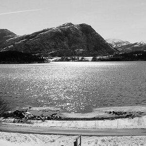Winter in Lauvsnes Norwegen sw Lauvsnes Winter Eian