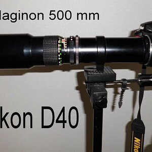 Nikon D40 500er