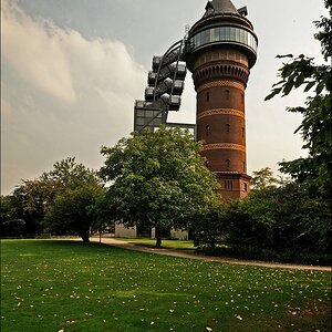 Mülheim - alter Thyssen Wasserturm - 21.08.2012