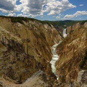 DSC 0606 NF-F
 Yellowstone, Grand Canyon of the Yellowstone, Lower Falls