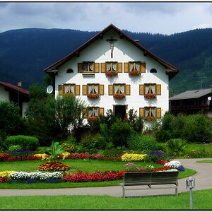 Das Pfarrhaus in Riezlern - Kleinwalsertal