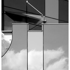 Architektur Glas Wolke  D7K4419
