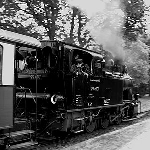 Harzer Lok 99 6101 im Selfkant 09.23.2012