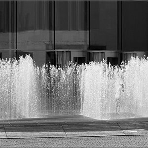 Brunnen am neuen Museum