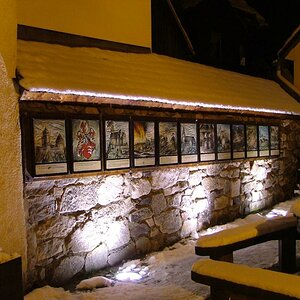 Stadtgeschichte im Schnee