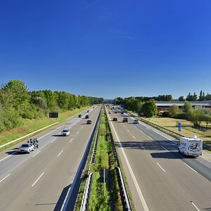 A9 Richtung Süden