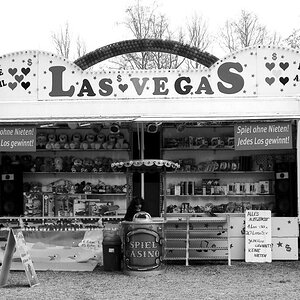 Las Vegas bw  D2X9828